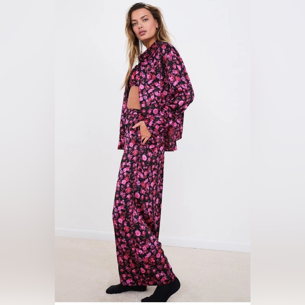 For Love and Lemons Lola Floral Pajama set